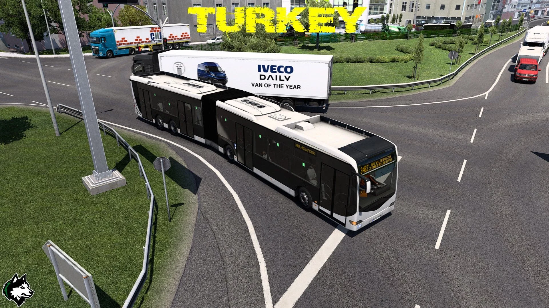 Pack city buses into traffic v1.5 3