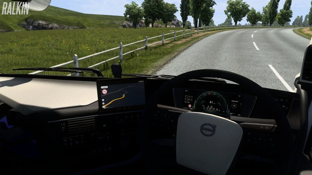 Volvo FH5/6 Speed Limit on GPS v1.58 2