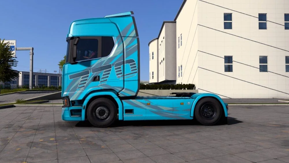 2022 Scania 770 S V8 Frost Edition Paintjob v1.0 2