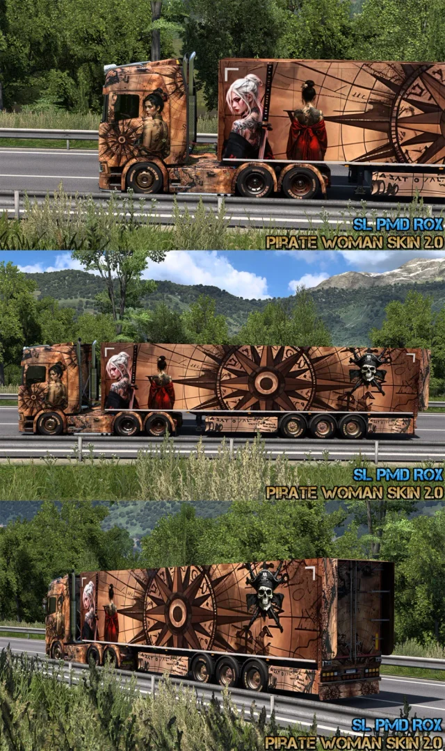 Pirate Woman Skin v2.0 3