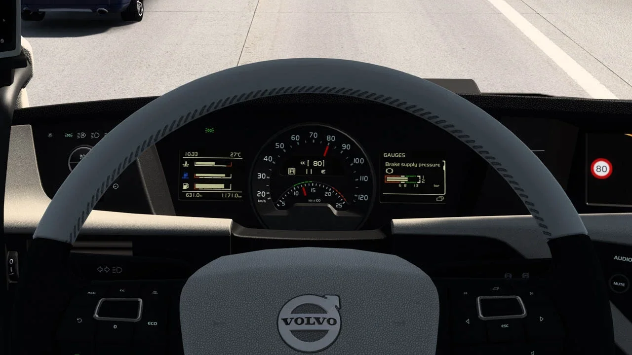 Volvo FH4 Improved Dashboard v3.1 3
