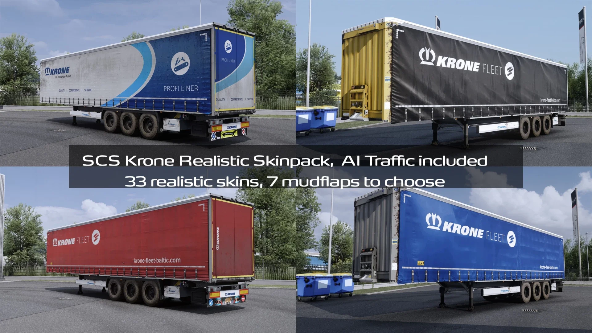 SCS Krone Realistic Skinpack v2.0 4