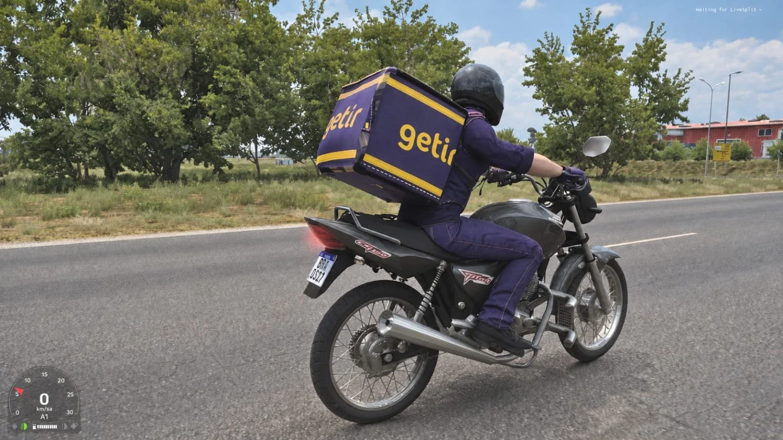 Getir Kurye Honda Titan 2008