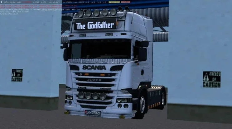 Scania R450 The Godfather Truck v1.0