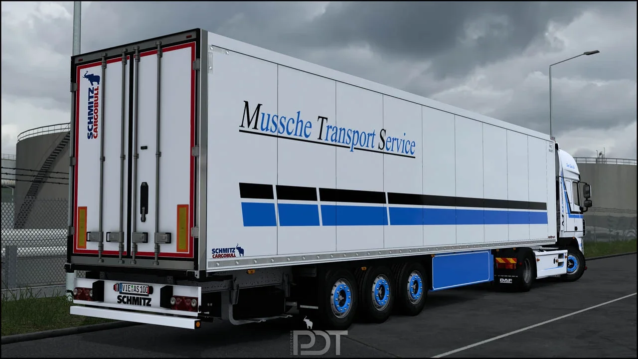 DAF XF 105 + Trailer Mussche Transport v5.0 4