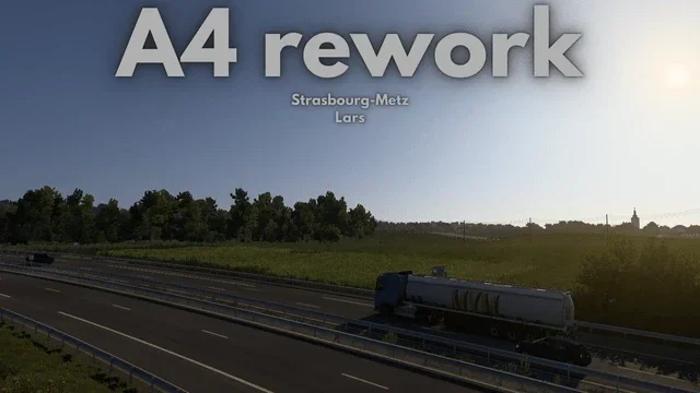 A4 rework Strasbourg-Metz Promods addon BETA v0.3.2