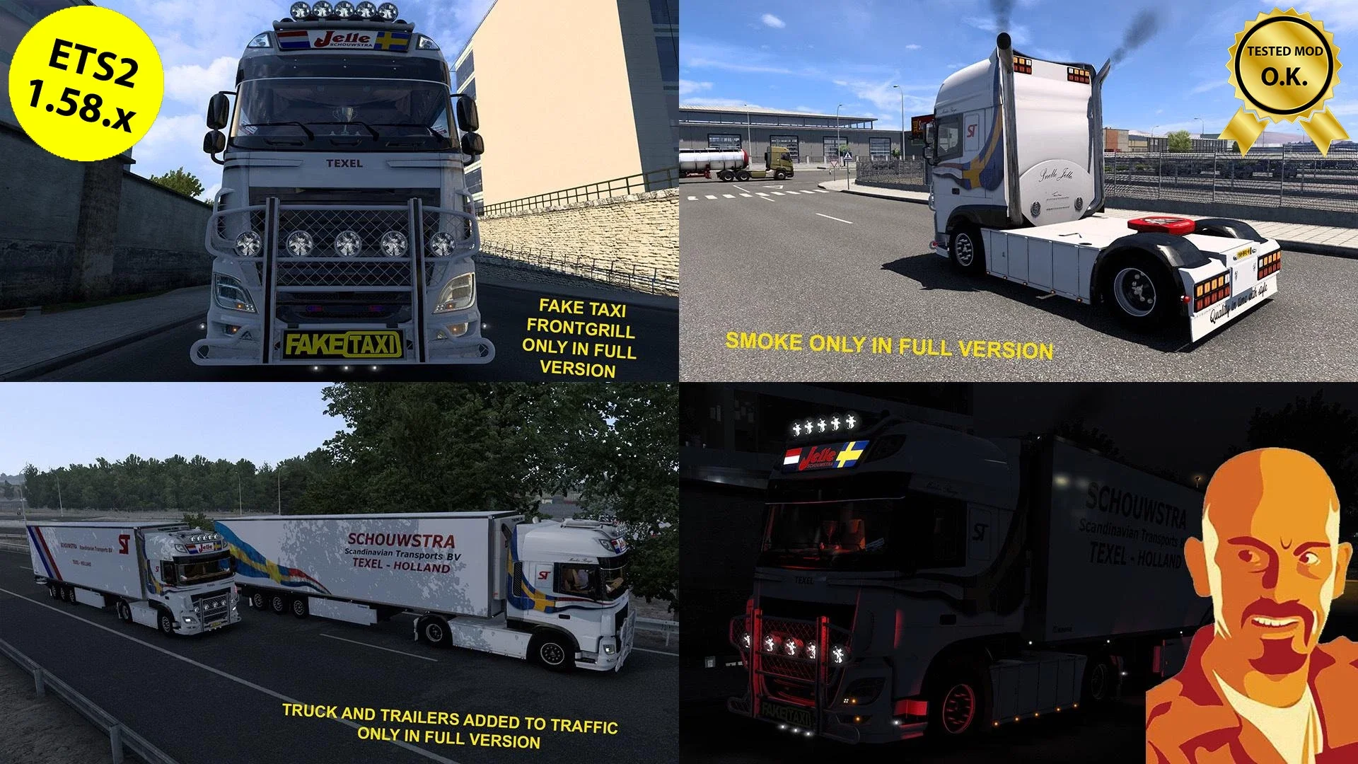 DAF XF MOULIN ROUGE SCHOUWSTRA LITE 3