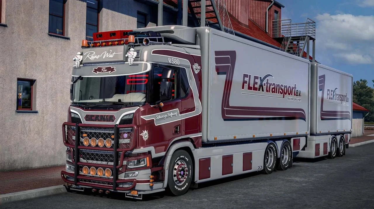 Scania NexGen R580 Megamod 4