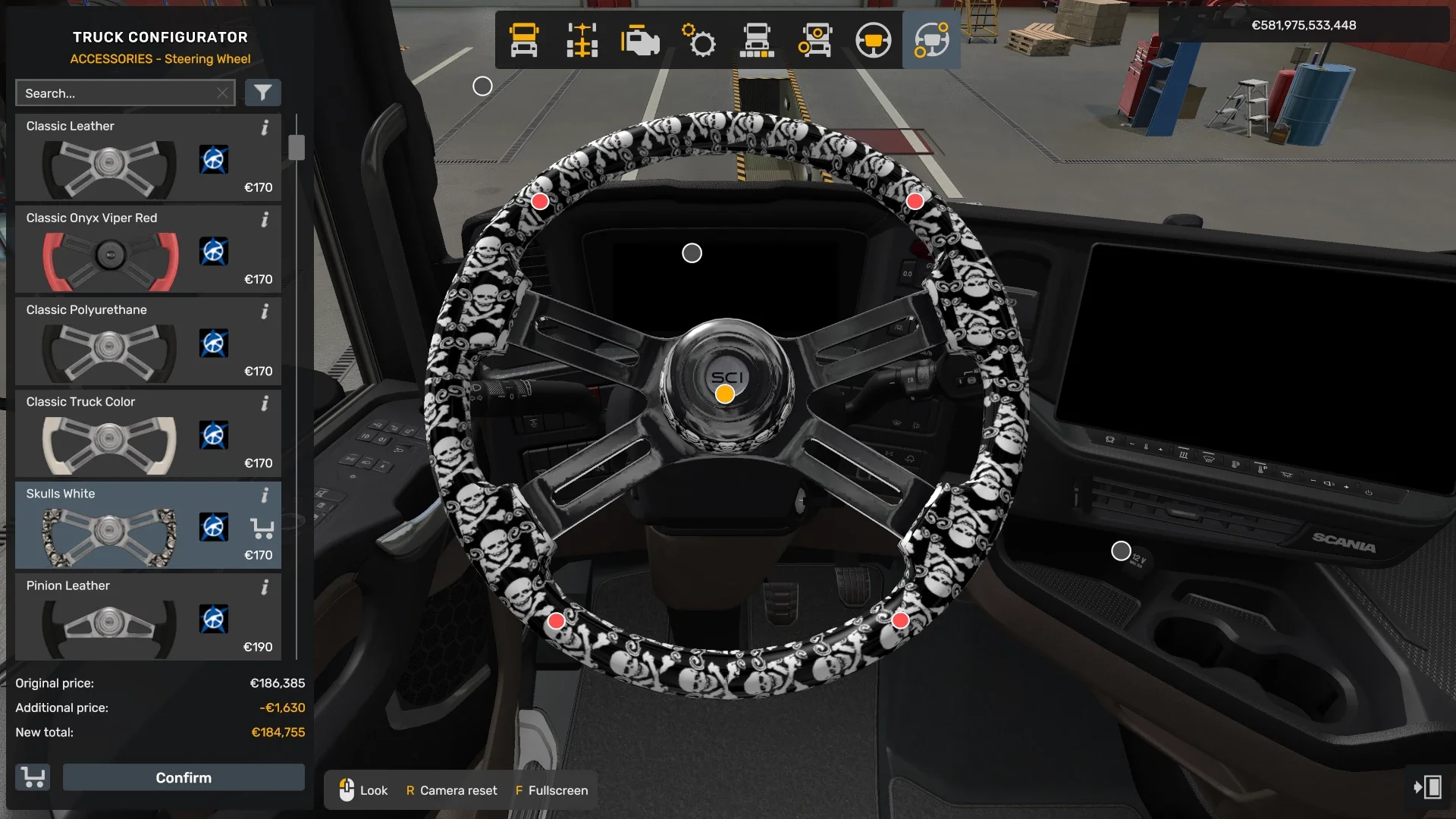 SCI Steering Wheels Pack v1.58
