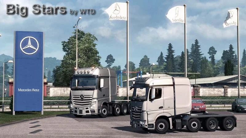 Big Stars Actros/Arocs SLT v1.9.0