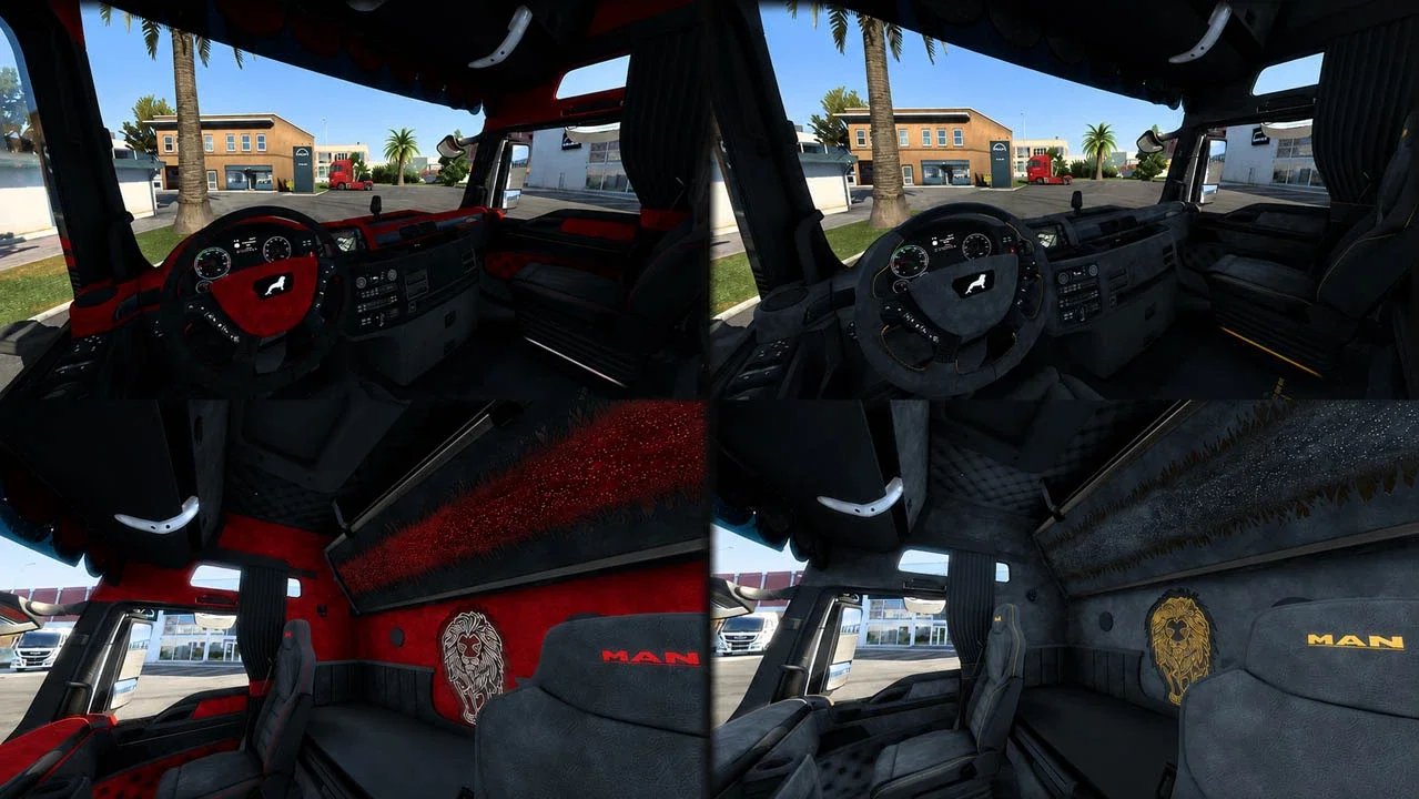 MAN TGX E6 Interior Pack v1.5 2
