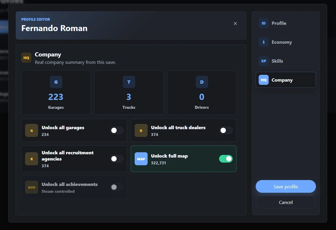 Truck Mod Manager v5.0.0