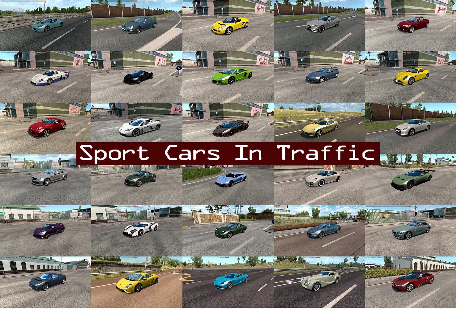 Sport Cars Traffic Pack v 12.7.12 4
