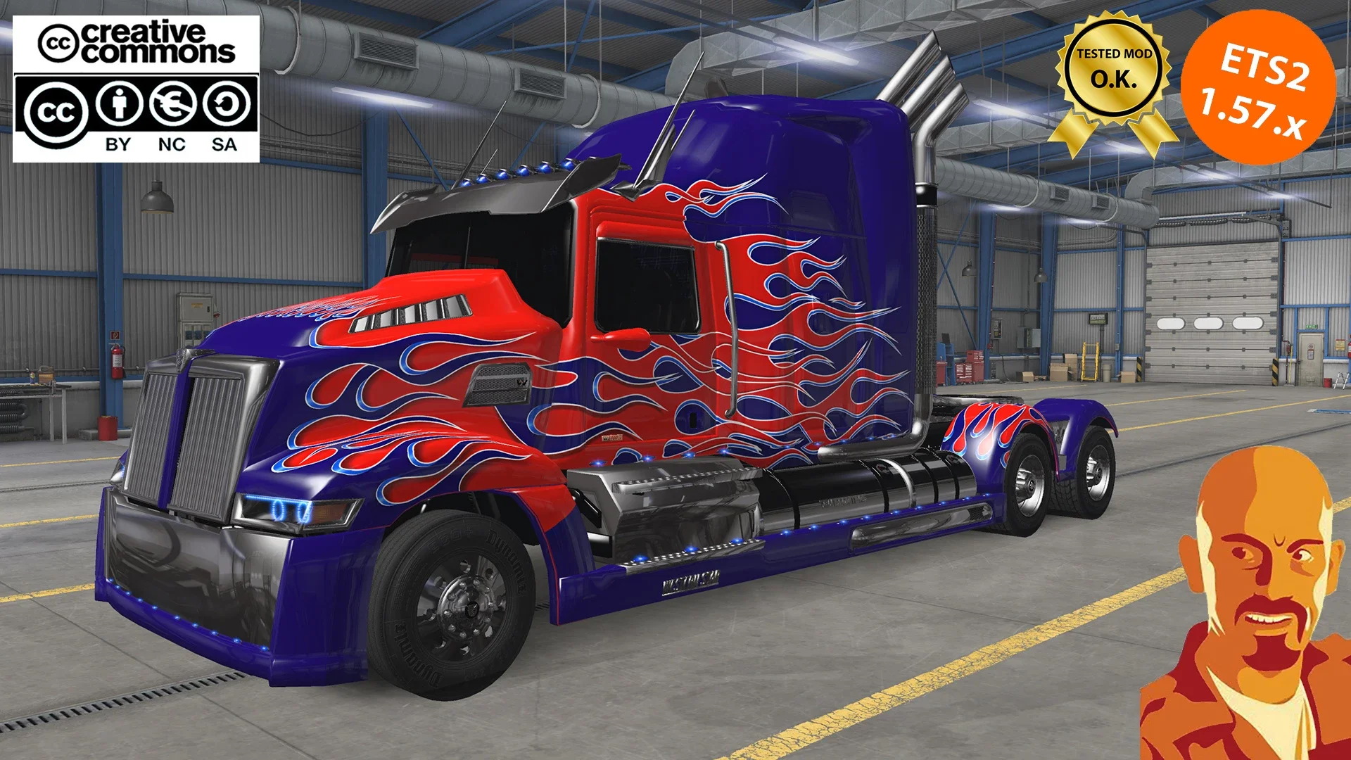 WESTERN STAR 5700XE OPTIMUS PRIME v1.0 3