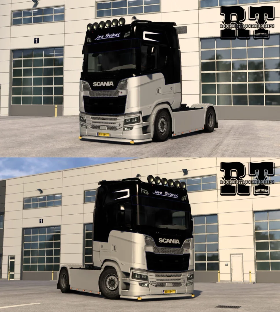 Jorn Buskes Skins for Scania R S NG v1.0