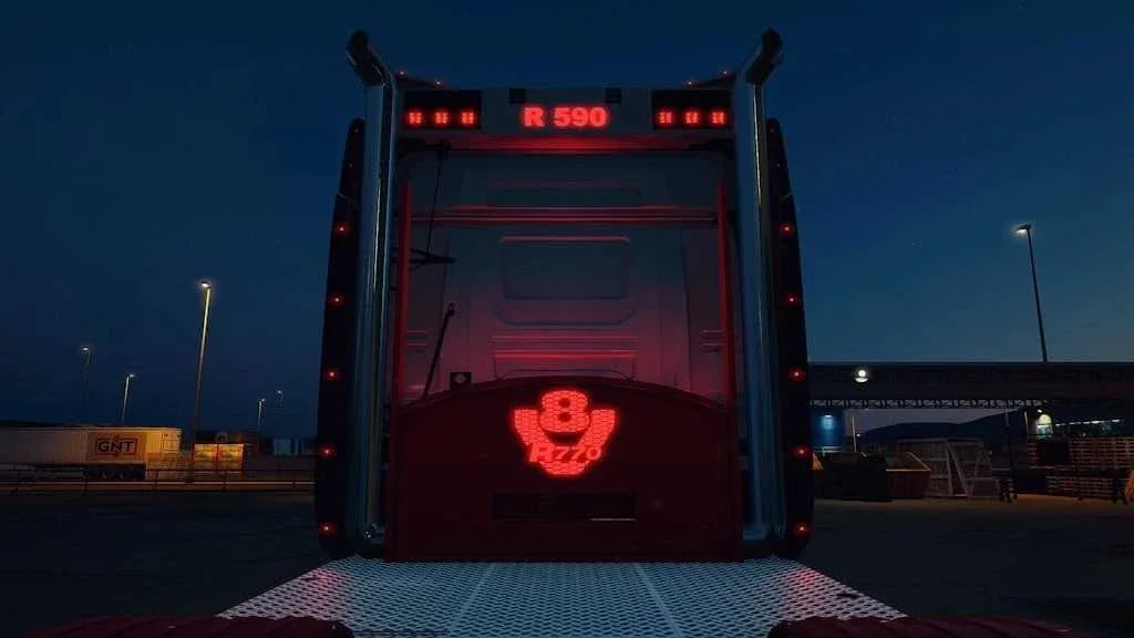 Scania PGRS V8 Backwall Pack