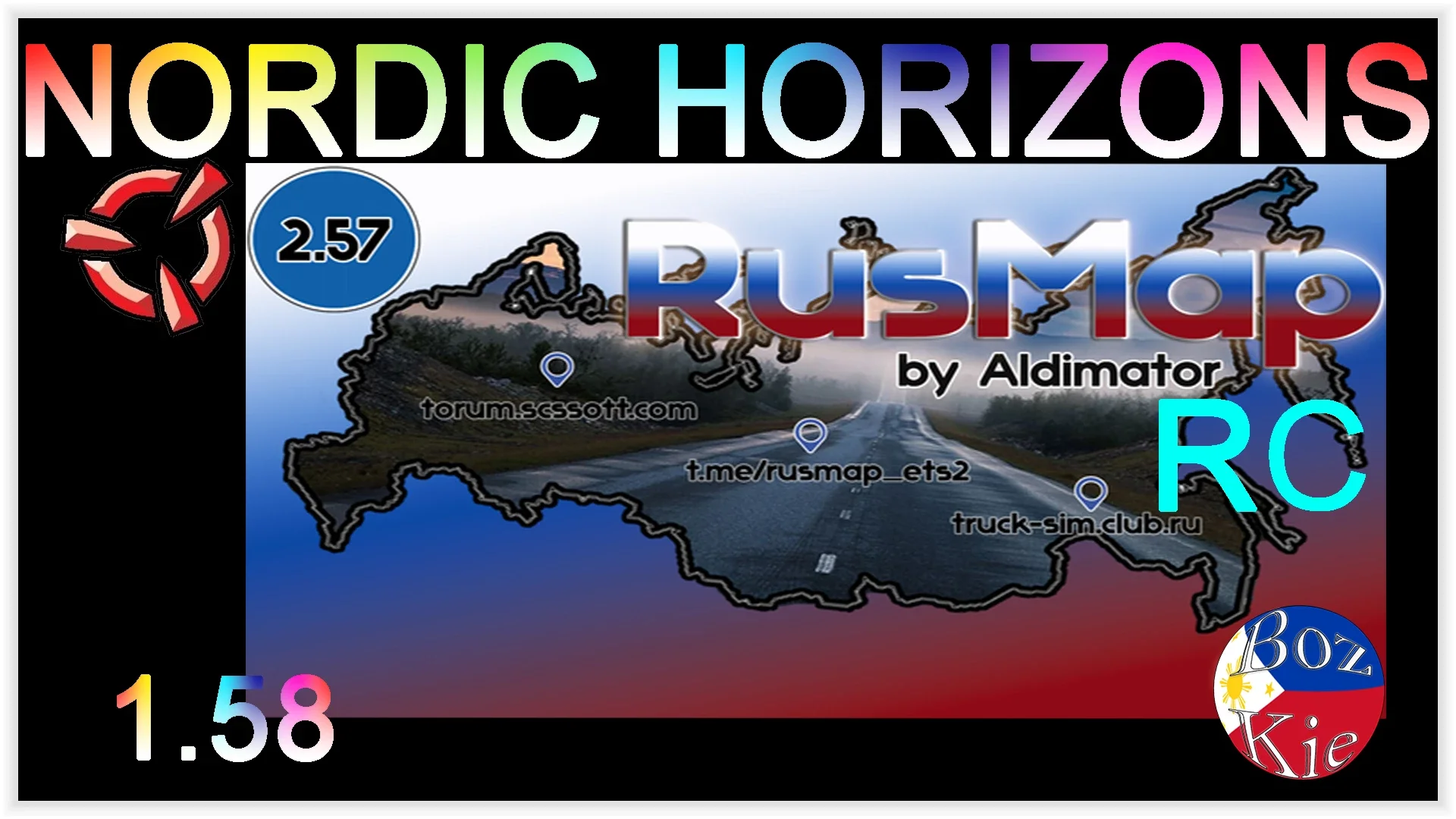 SCS Nordic Horizons - Rusmap Aldi Road Connection V2.6