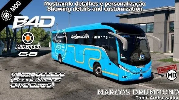 Viaggio G8 1050 (Scania K320C B4x2 Euro 6) v1.0