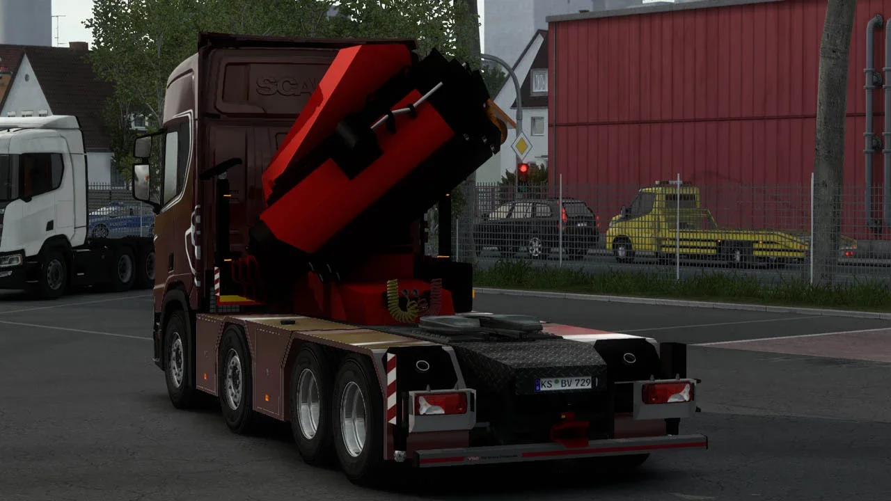 Scania NG PGRS Crane Chassis ADD-On 3