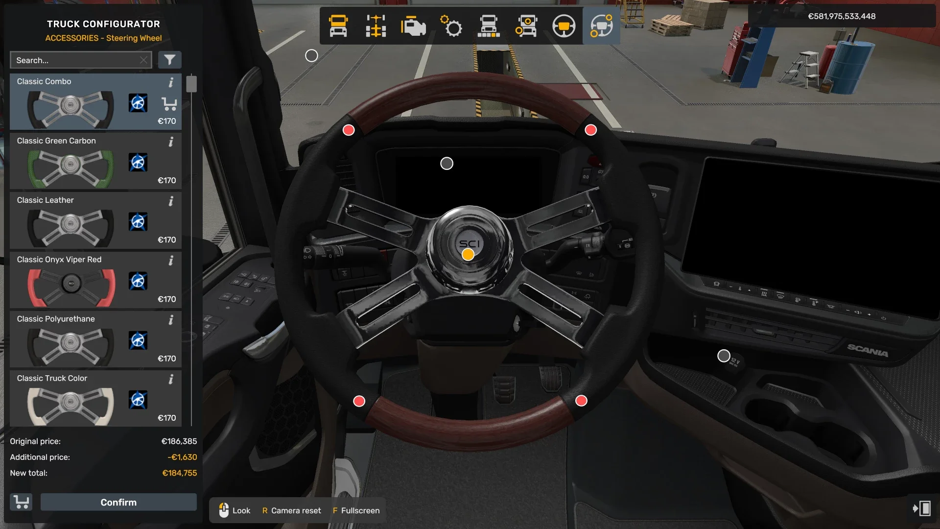 SCI Steering Wheels Pack v1.58 2