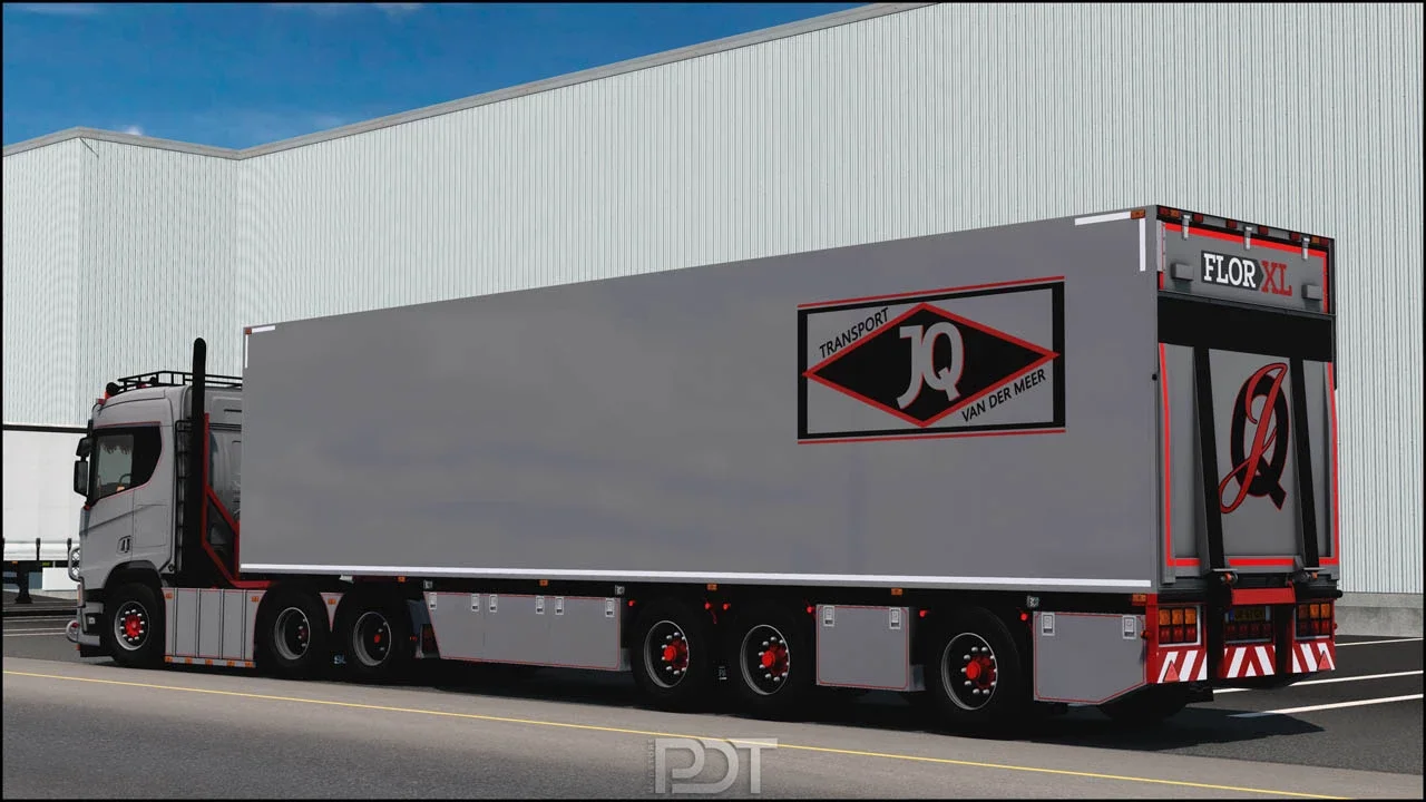 Scania R650 + Trailer JQ van der Meer v12 4