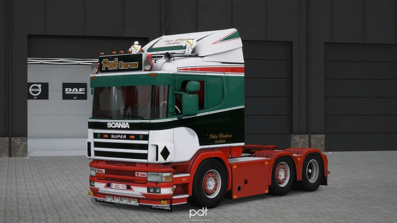 Scania 164L + Trailer Pwt Thermo v2.0 2