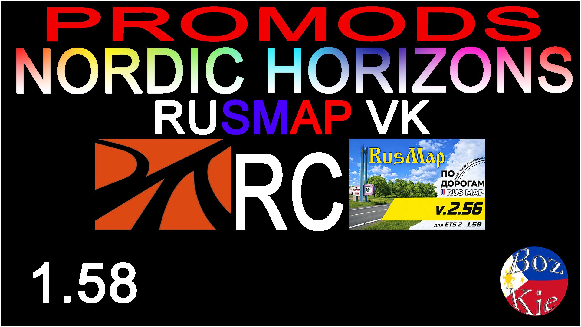 Promods 2.82 Nordic Horizons – Rusmap (VK) RC v2.0