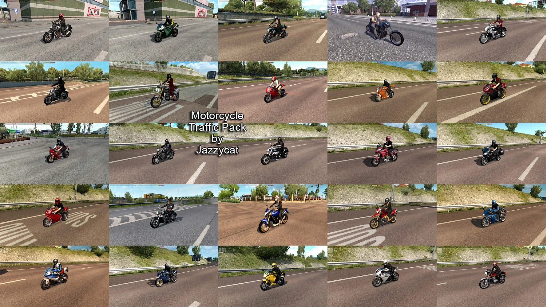 Motorcycle Traffic Pack v6.5.15 2