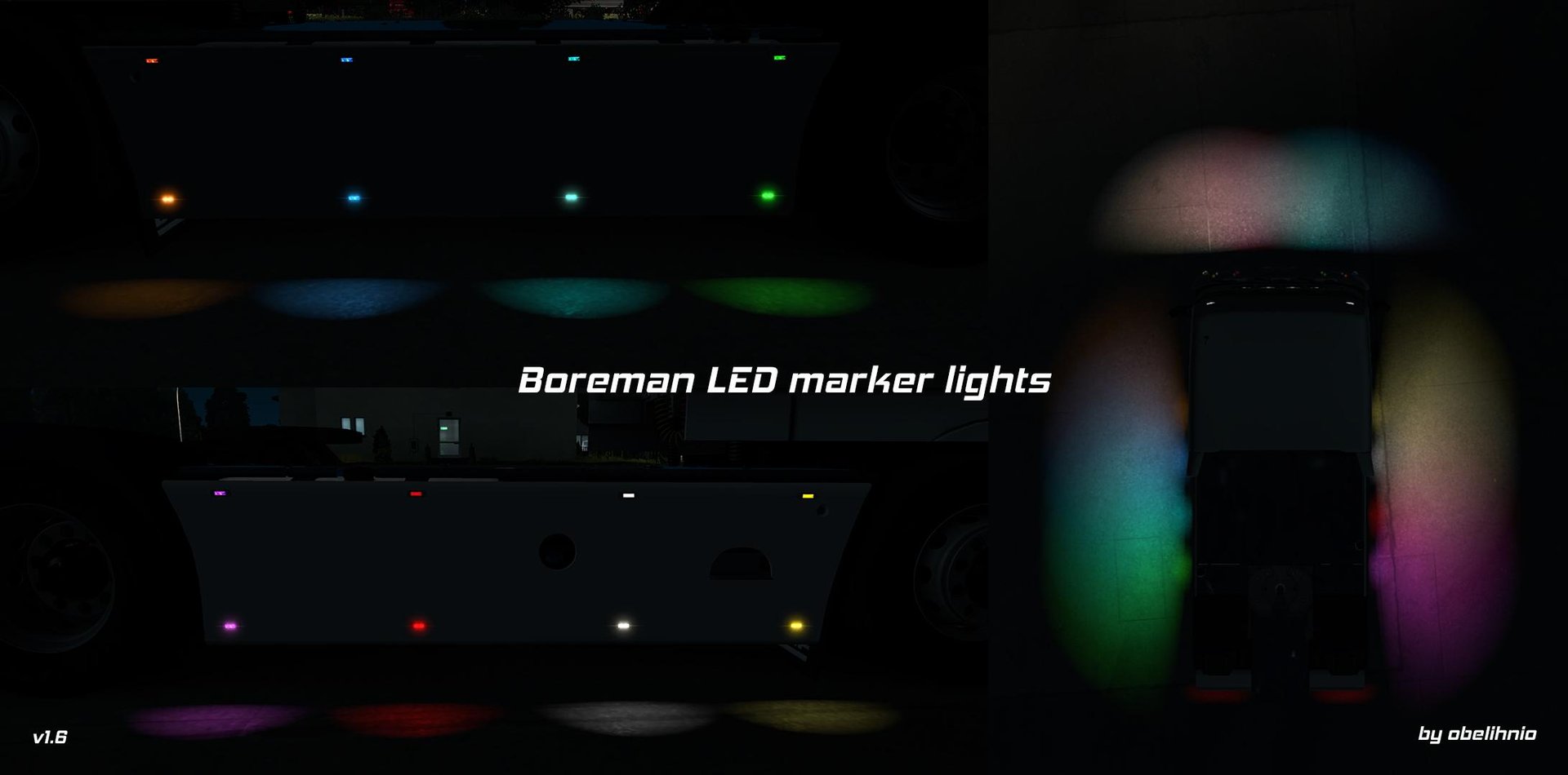 Boreman LED Marker Lights v1.9.1 2