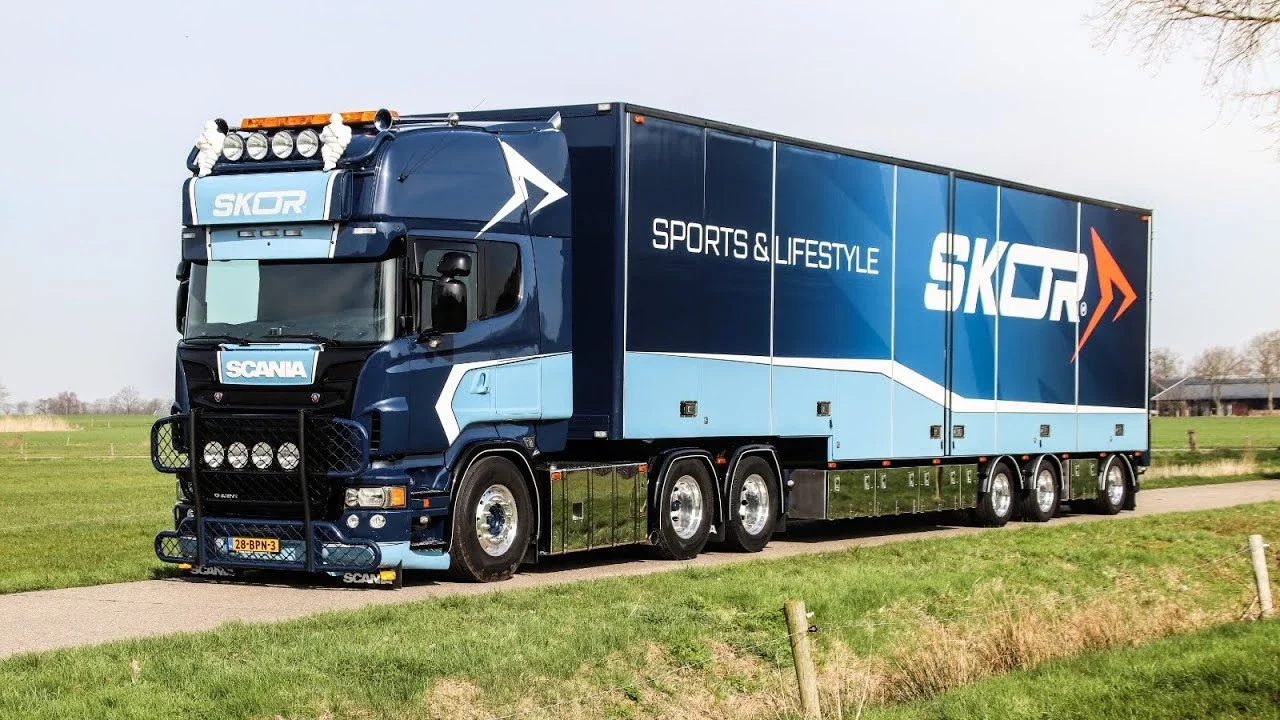 Scania R560 + Trailer SKOR v1.1 5