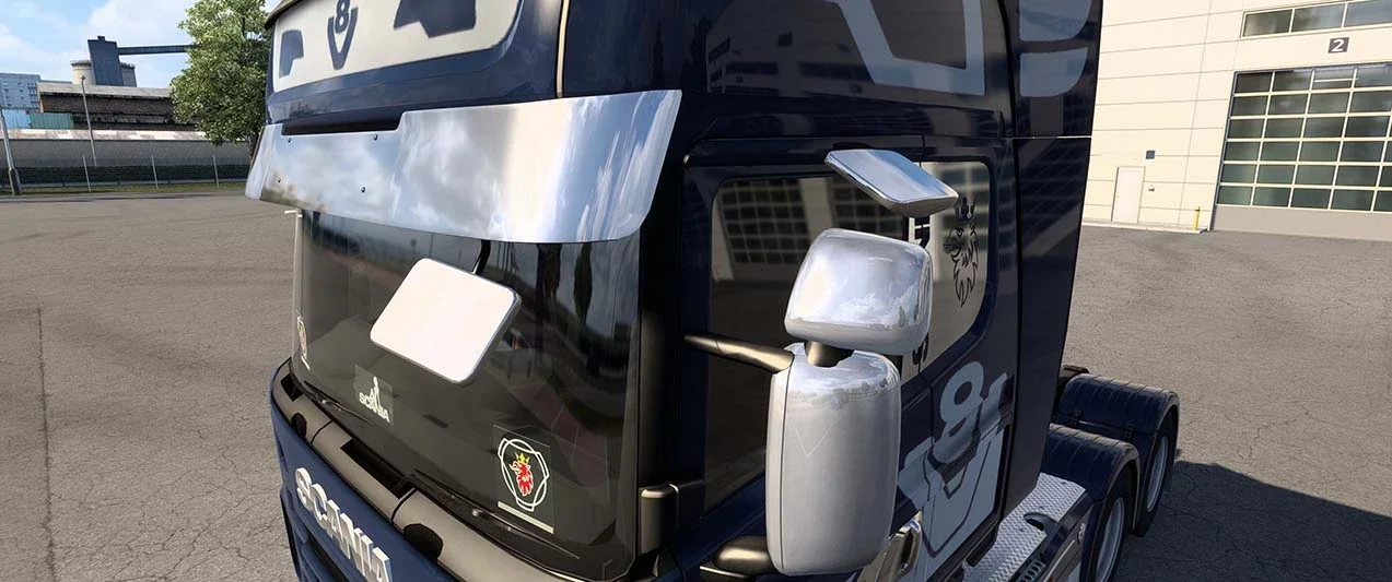 Scania custom chrome parts 3