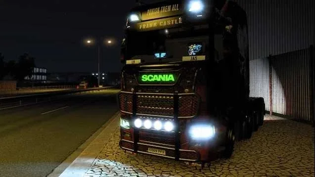 Scania NG LED Badge V1.58