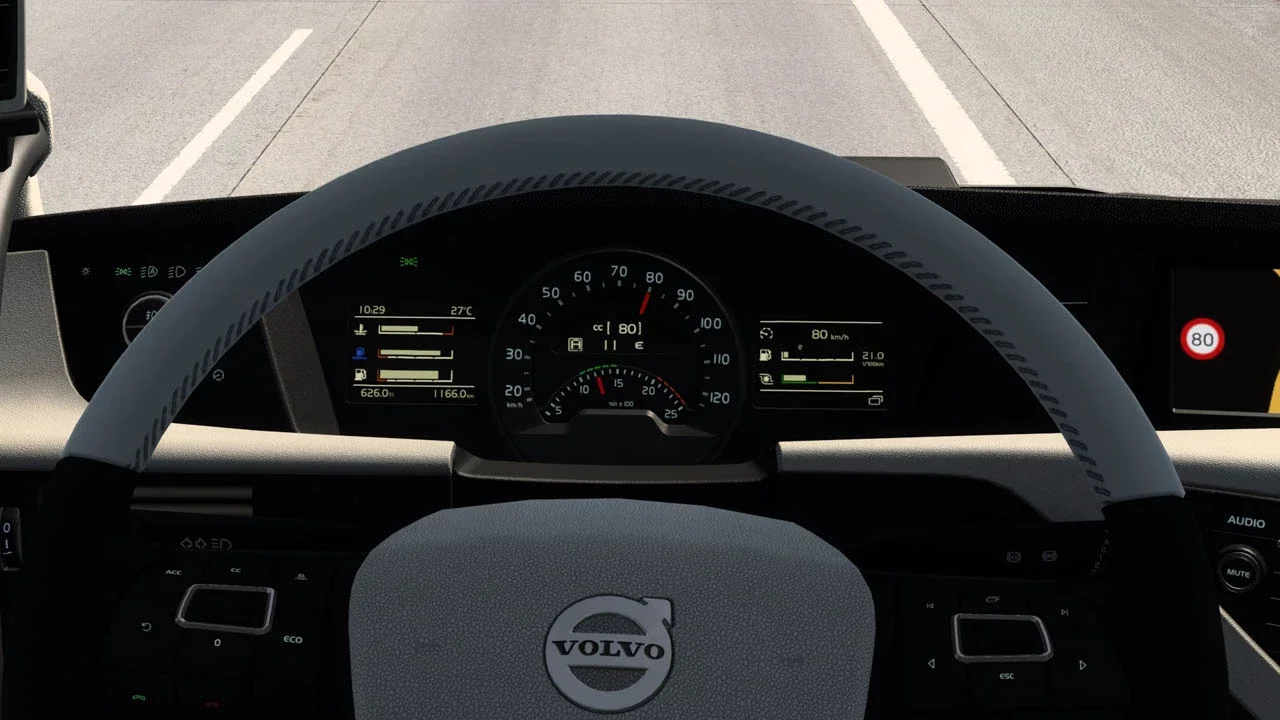 Volvo FH4 Improved Dashboard v3.1