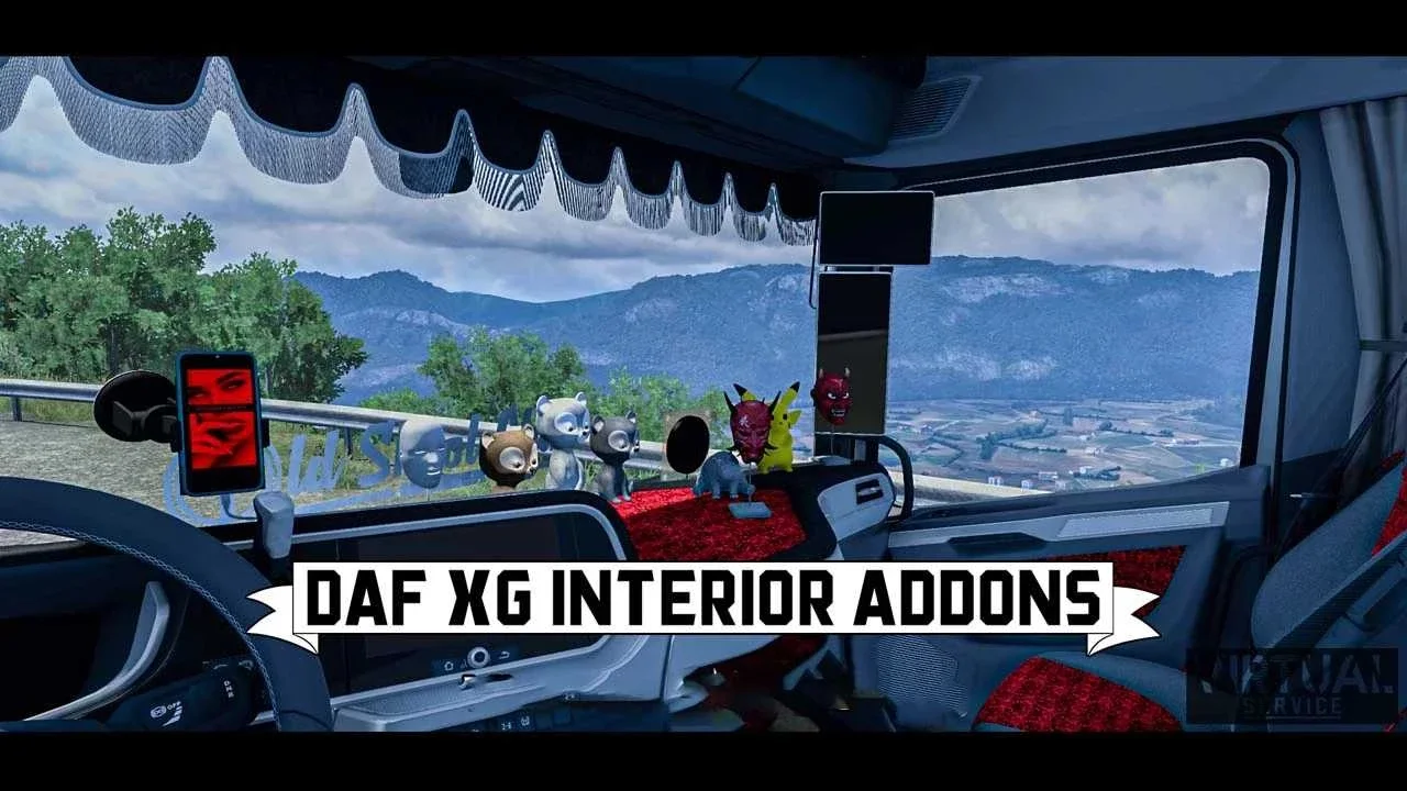 Interior Addons DAF XF/XG 2