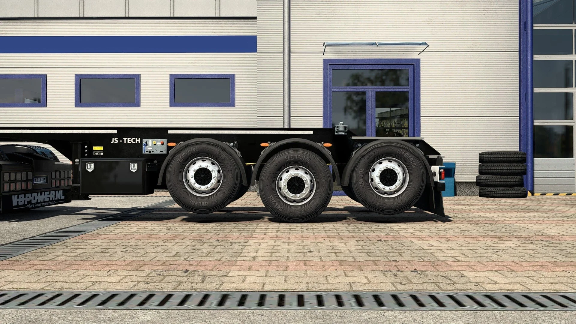 Lift Axle for SCS Container Trailer v1.1