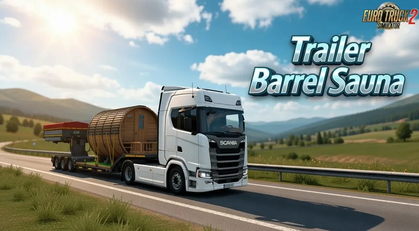 Barrel Sauna Trailer v1.59 2