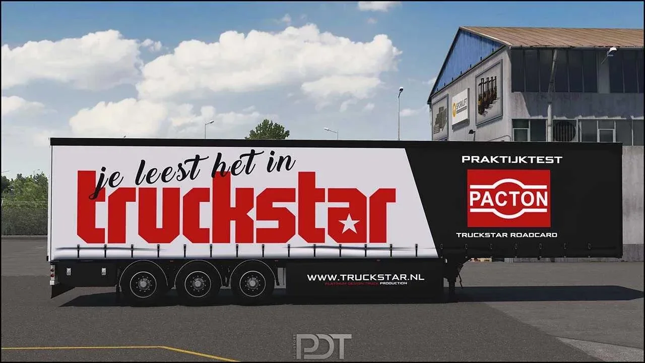 Pacton Truckstar Trailer v8.0 2