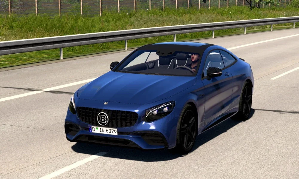 Mercedes AMG S63 Coupe Brabus 800 2019 v1.7 4