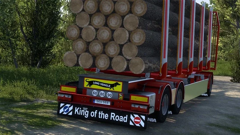 Trailer Tandem Logs