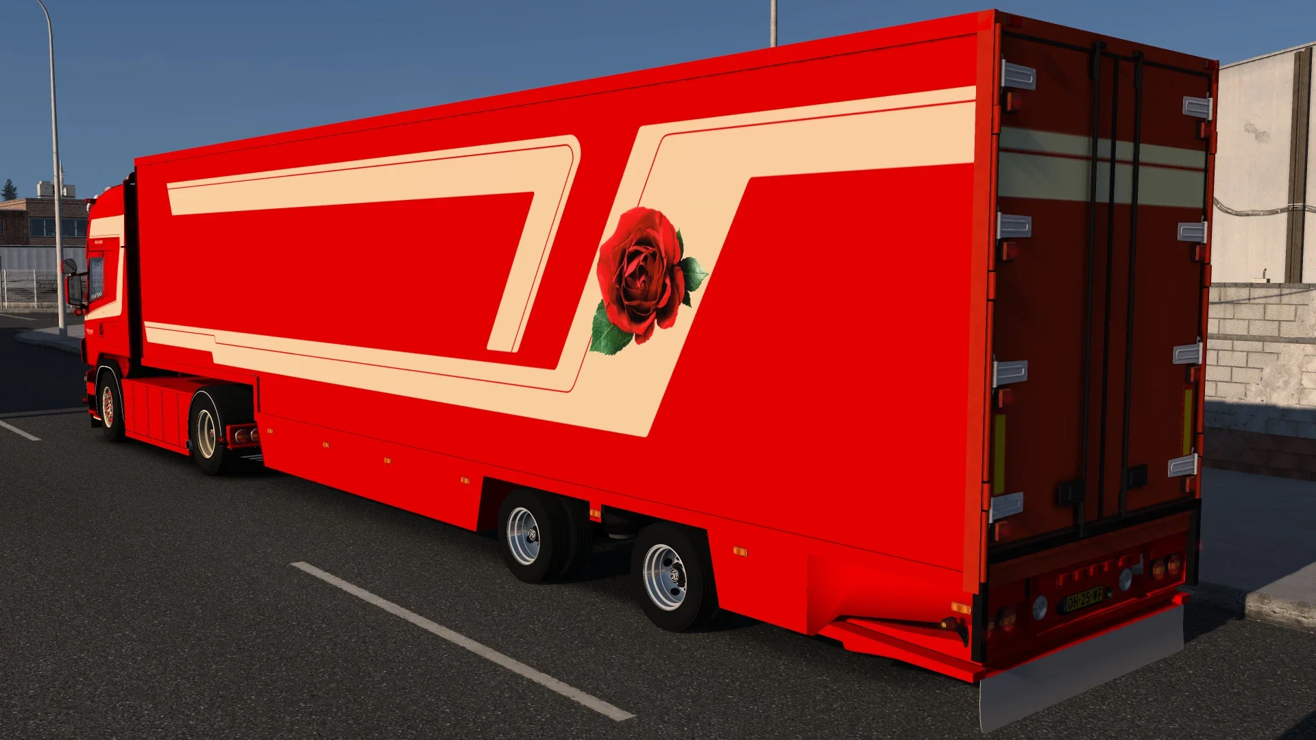 Scania 164L Flowers and Trailer V2 2