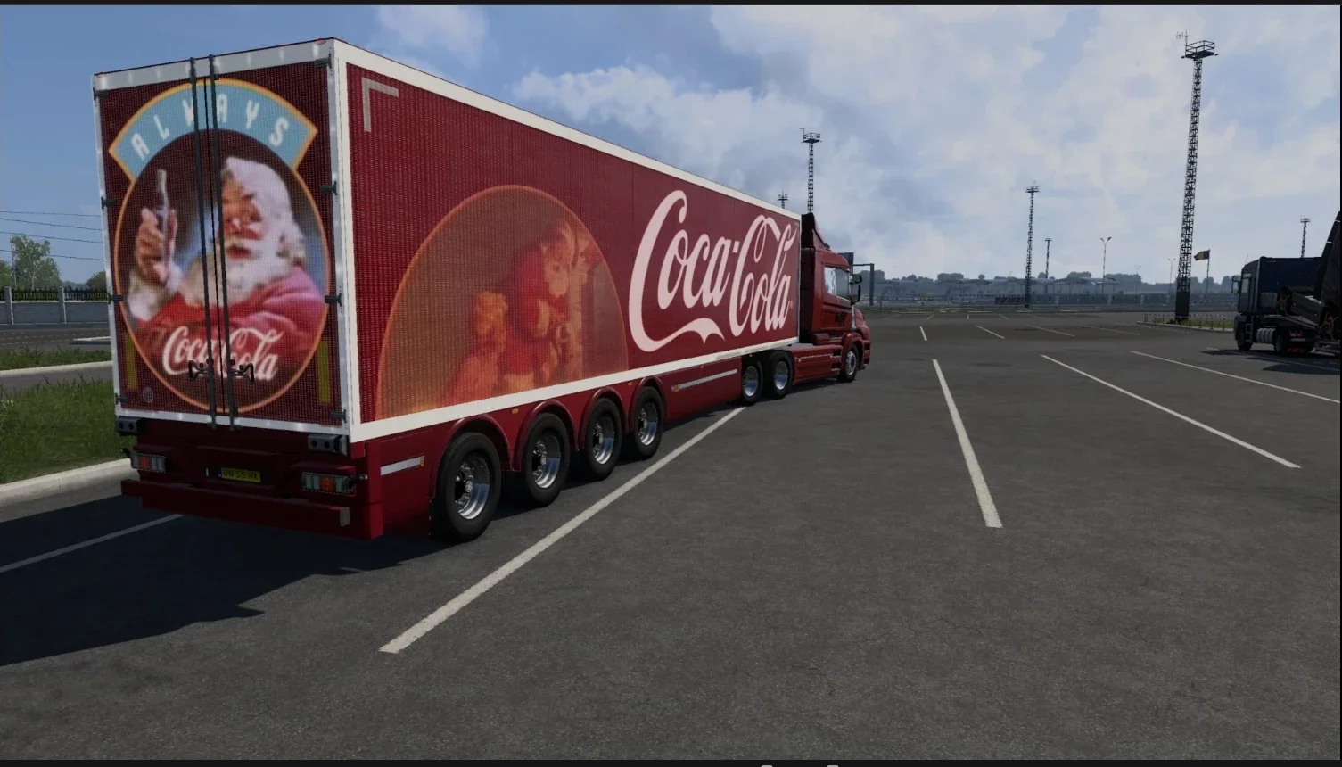 Christmas Coca Cola Trailer v1.0
