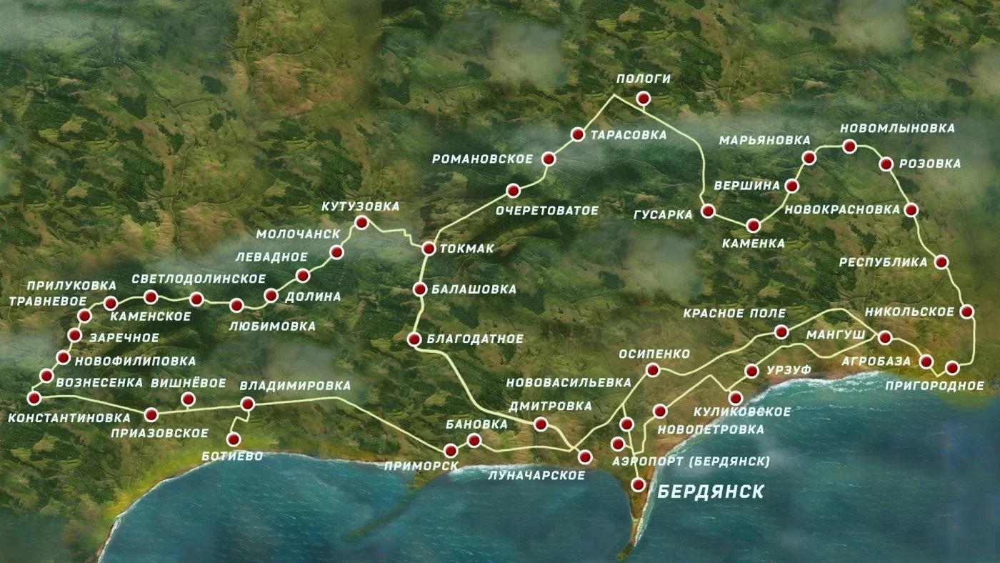 Berdyansk. Road to the Sea of Azov v0.9.1 2