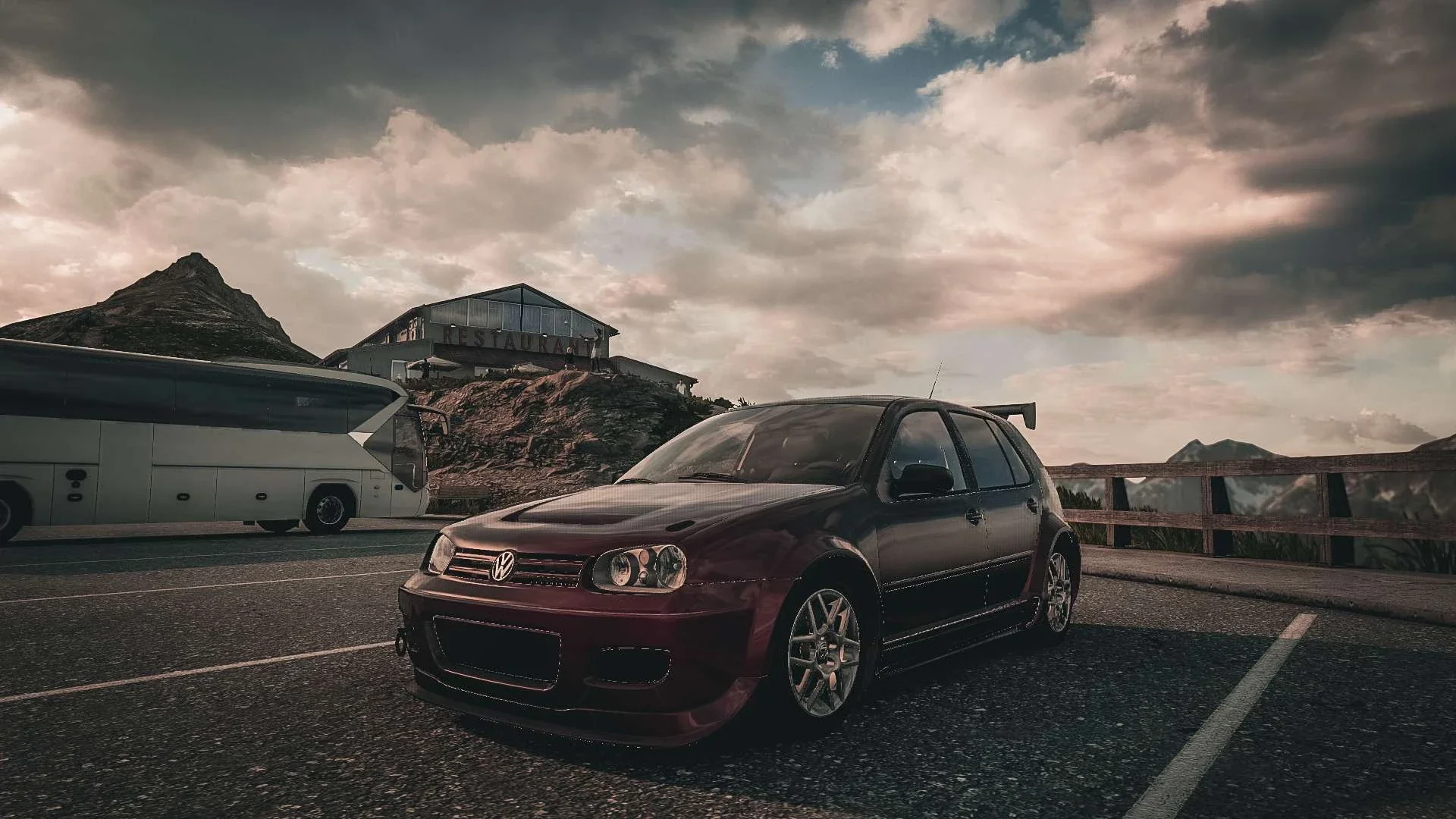 Volkswagen Golf Mk4 1.9TDI With popcorn v1.3 2