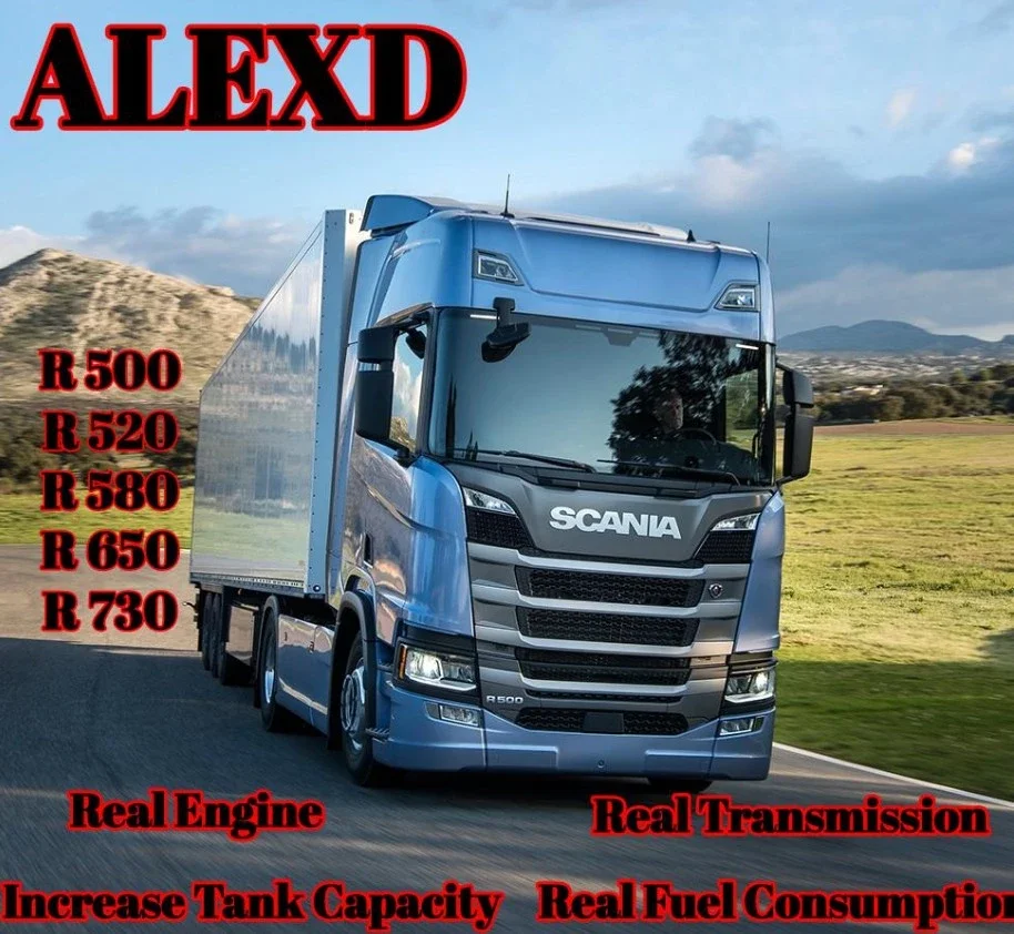 Scania R Real Engine and Transmission v1.58