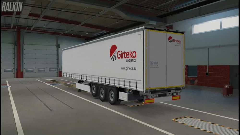Girteka Logistics Krone DLC Skin Pack v1.1