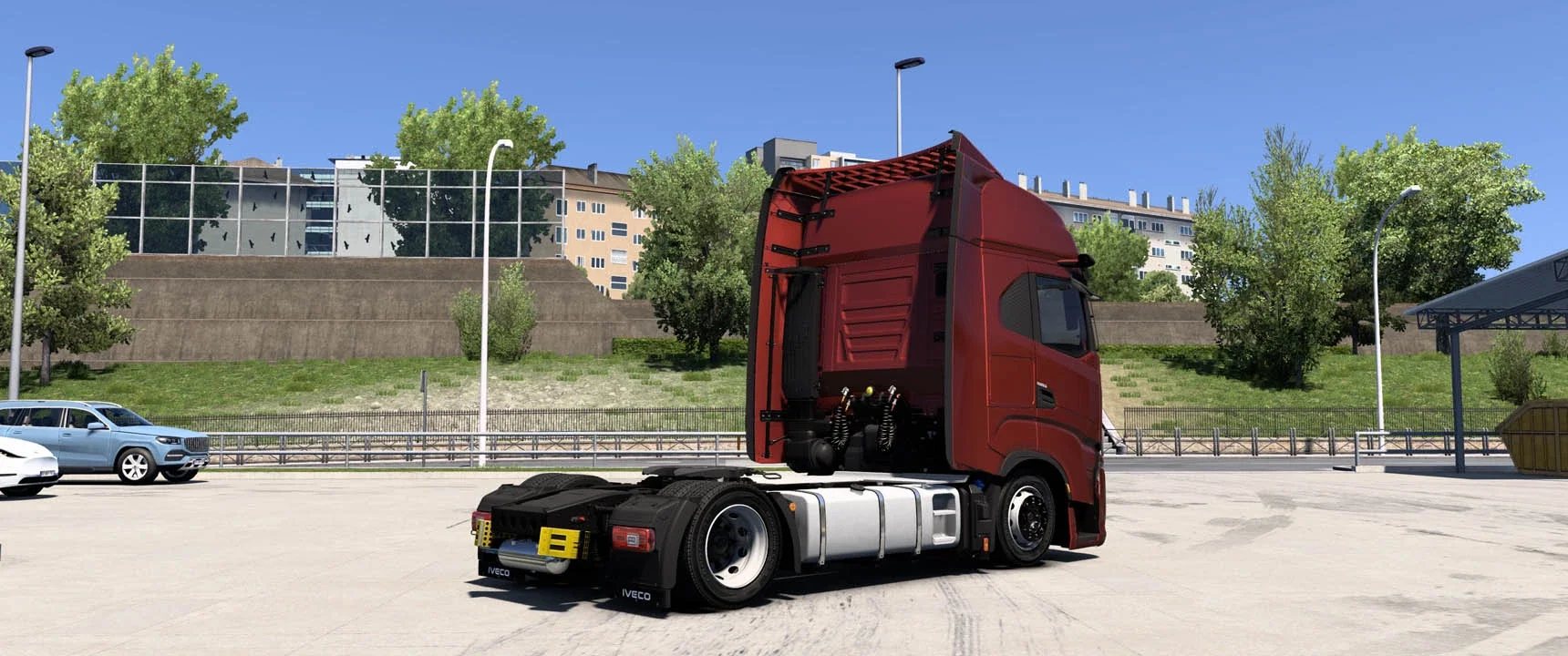 Low deck chassis addon for Iveco S-Way v1.2 2