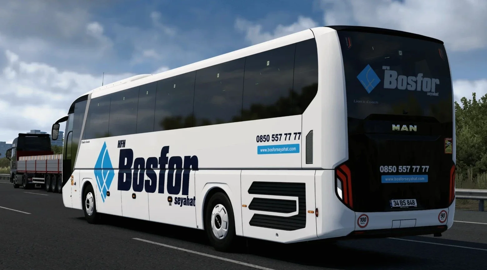 Man Lions Coach Euro 6 Bosfor Tourism Skin v1.0