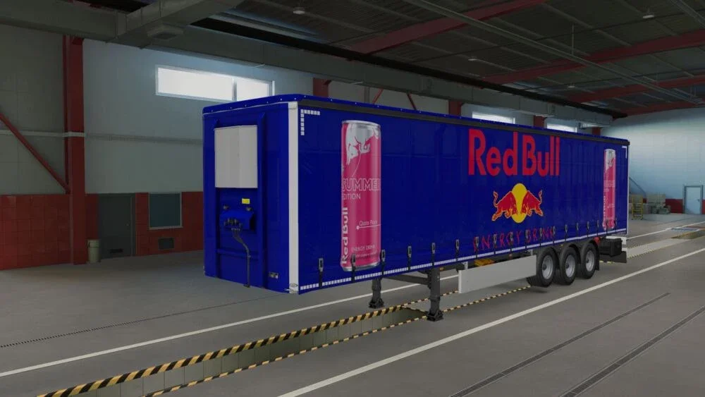 Red Bull Trailer Skin v1.0
