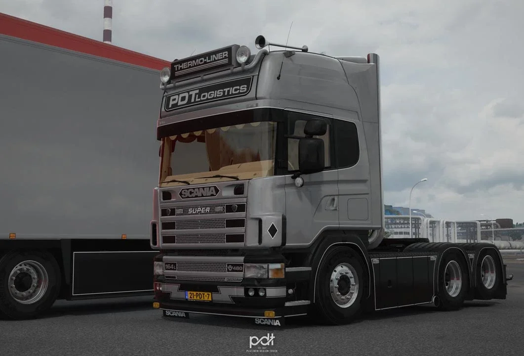 Scania 164G 480 PDT Logistics + Trailer v3.0 4