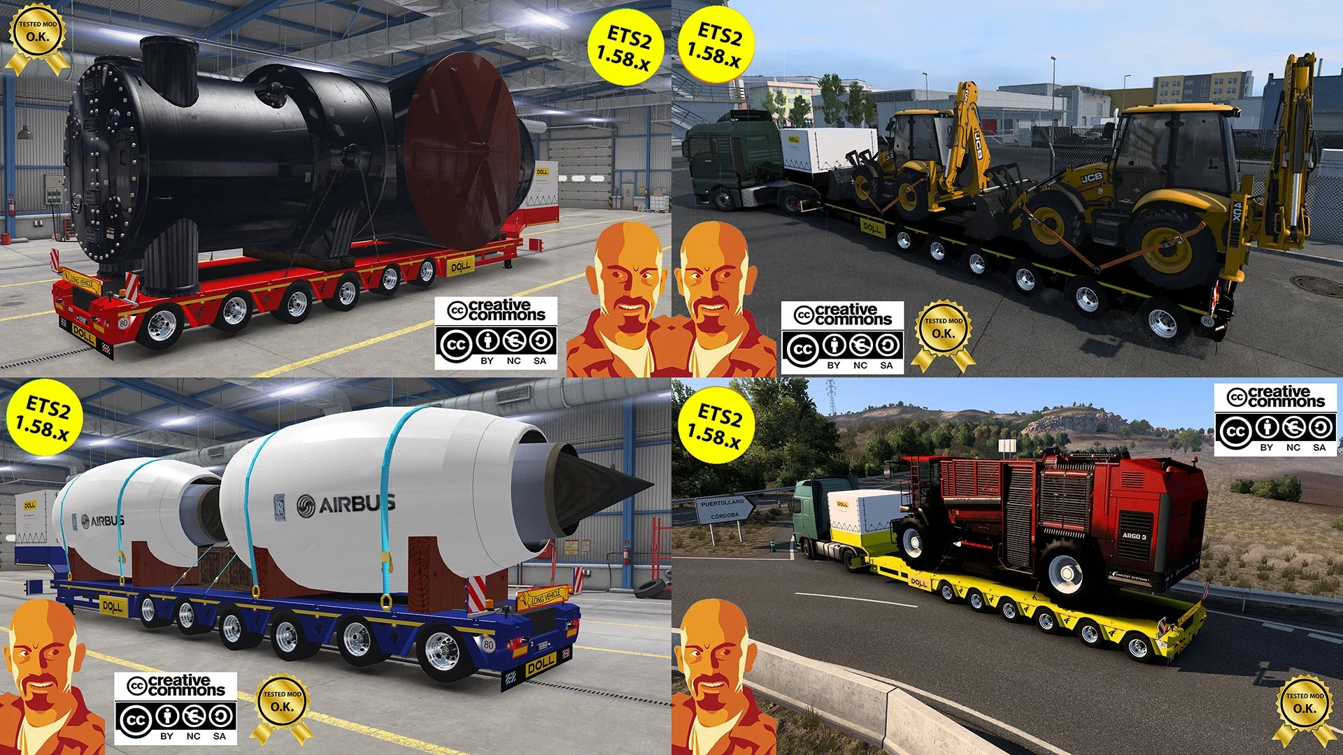 DOLL SPECIAL TRANSPORT TRAILER v4.0 2